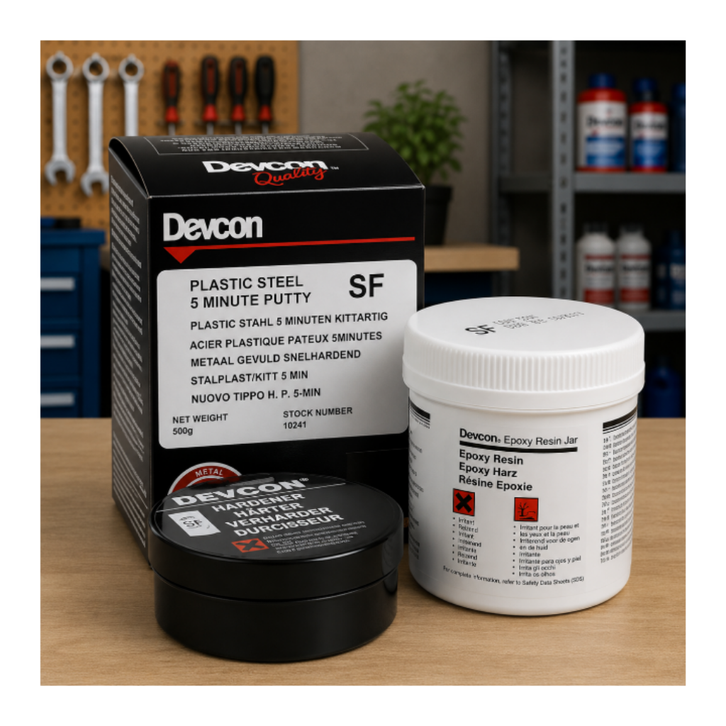 Devcon plastic steel putty SF - 500g - Epoxy resin & Industrial Adhesives